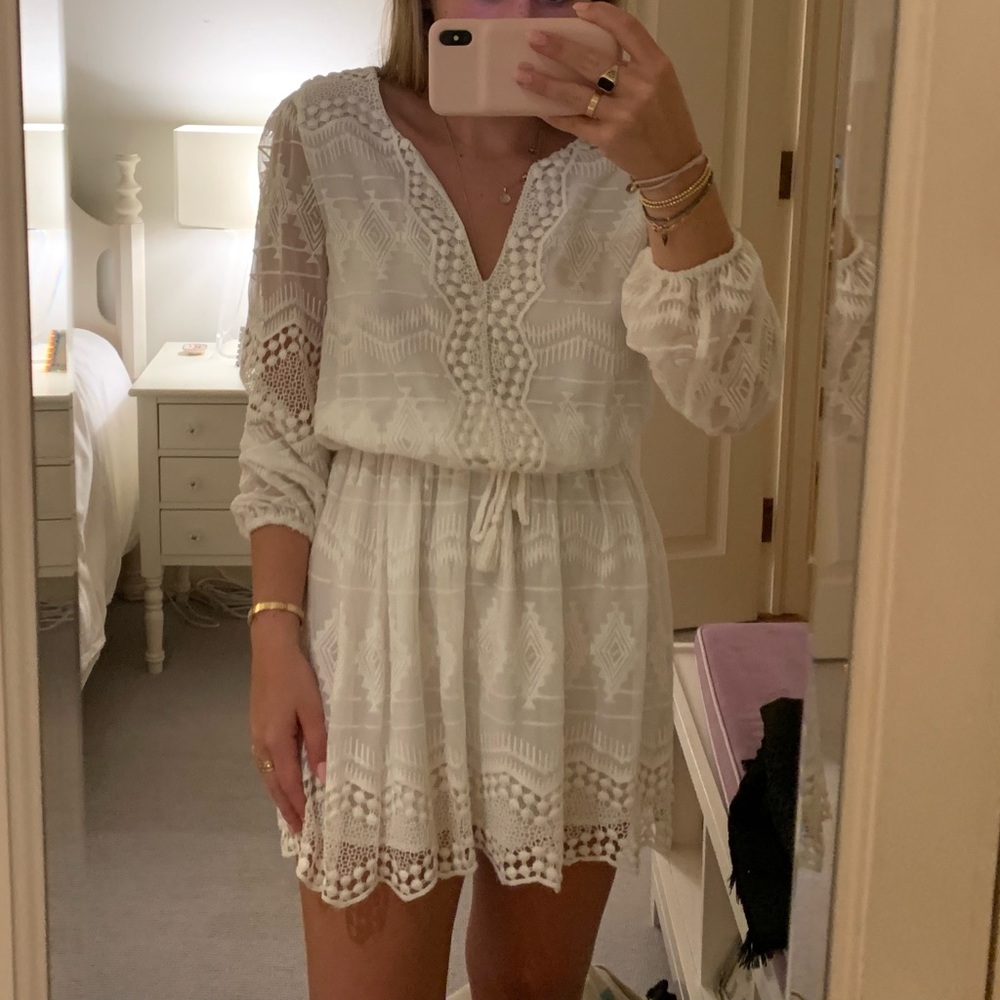 White dress